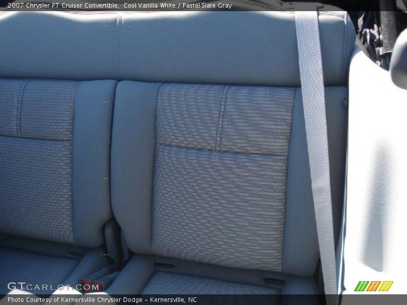 Cool Vanilla White / Pastel Slate Gray 2007 Chrysler PT Cruiser Convertible