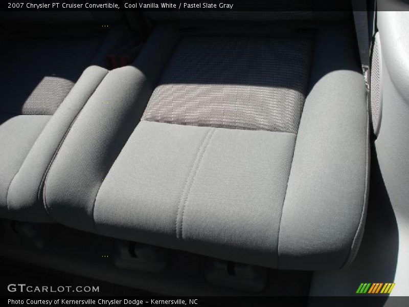 Cool Vanilla White / Pastel Slate Gray 2007 Chrysler PT Cruiser Convertible