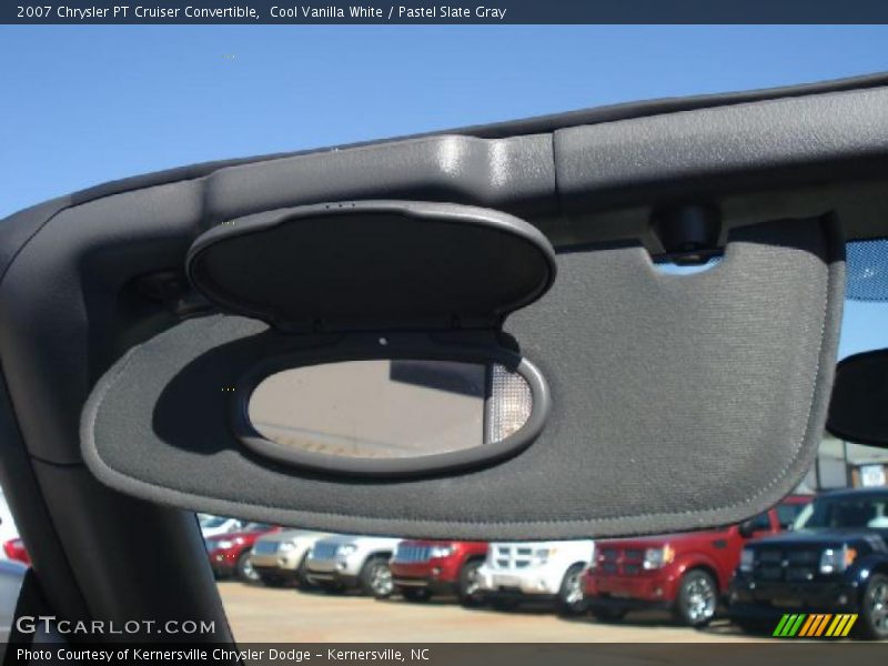 Cool Vanilla White / Pastel Slate Gray 2007 Chrysler PT Cruiser Convertible