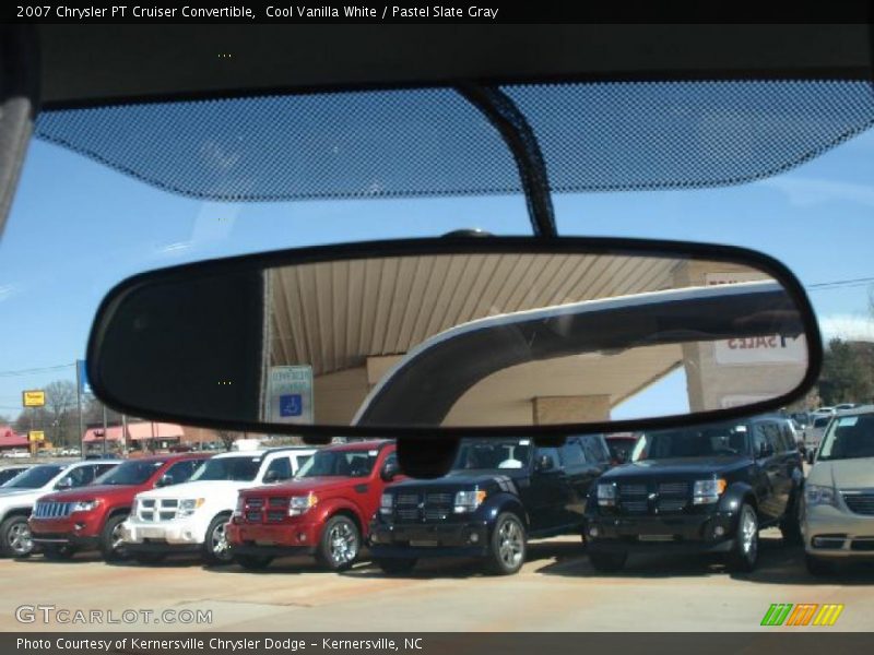 Cool Vanilla White / Pastel Slate Gray 2007 Chrysler PT Cruiser Convertible