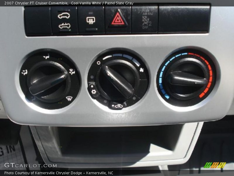 Cool Vanilla White / Pastel Slate Gray 2007 Chrysler PT Cruiser Convertible