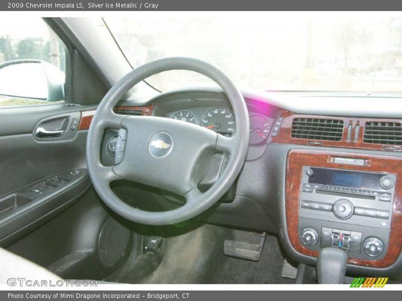Silver Ice Metallic / Gray 2009 Chevrolet Impala LS