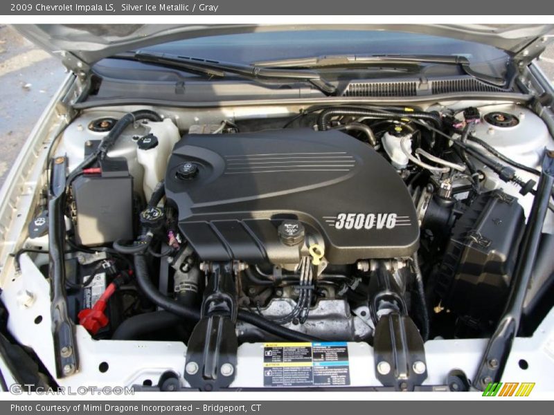 Silver Ice Metallic / Gray 2009 Chevrolet Impala LS