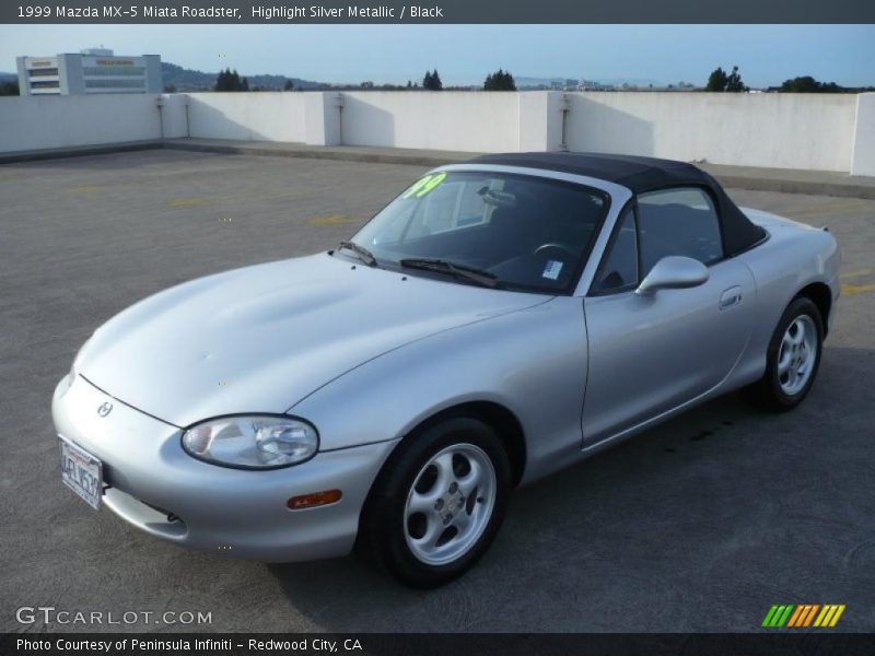  1999 MX-5 Miata Roadster Highlight Silver Metallic