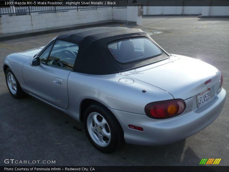  1999 MX-5 Miata Roadster Highlight Silver Metallic