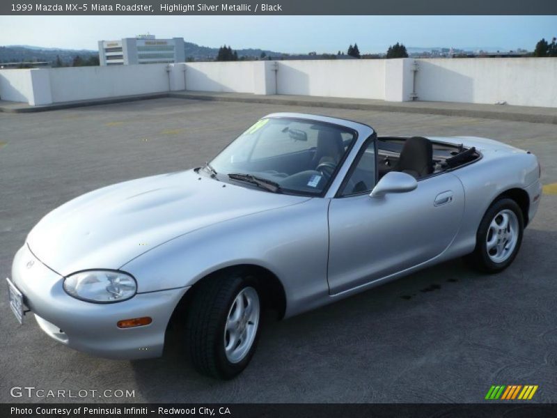  1999 MX-5 Miata Roadster Highlight Silver Metallic