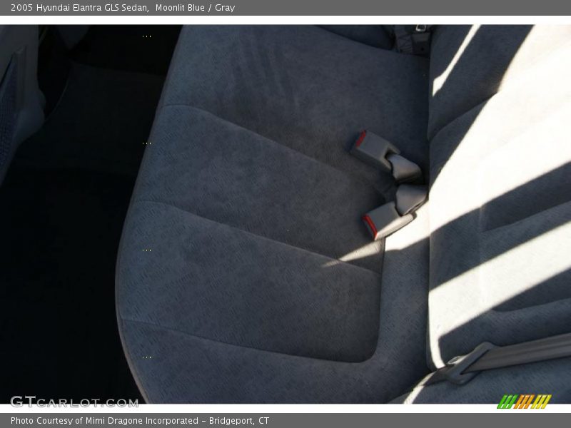 Moonlit Blue / Gray 2005 Hyundai Elantra GLS Sedan
