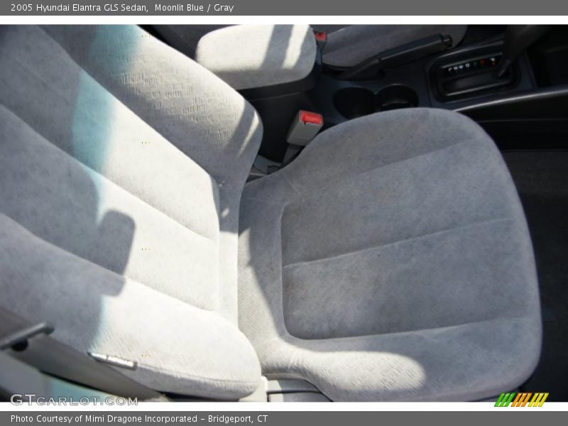 Moonlit Blue / Gray 2005 Hyundai Elantra GLS Sedan