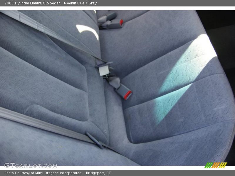 Moonlit Blue / Gray 2005 Hyundai Elantra GLS Sedan