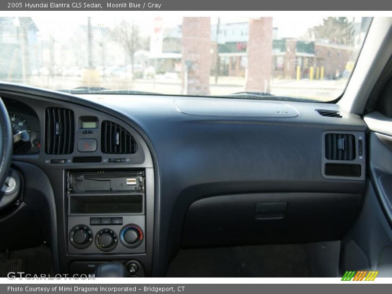 Moonlit Blue / Gray 2005 Hyundai Elantra GLS Sedan