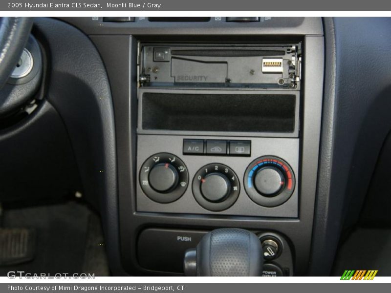 Moonlit Blue / Gray 2005 Hyundai Elantra GLS Sedan
