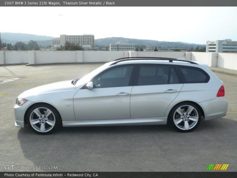  2007 3 Series 328i Wagon Titanium Silver Metallic