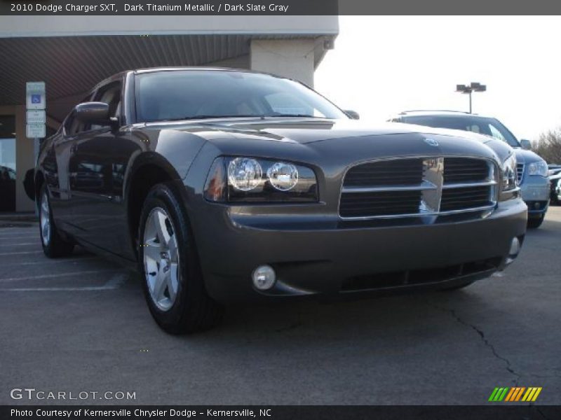 Dark Titanium Metallic / Dark Slate Gray 2010 Dodge Charger SXT