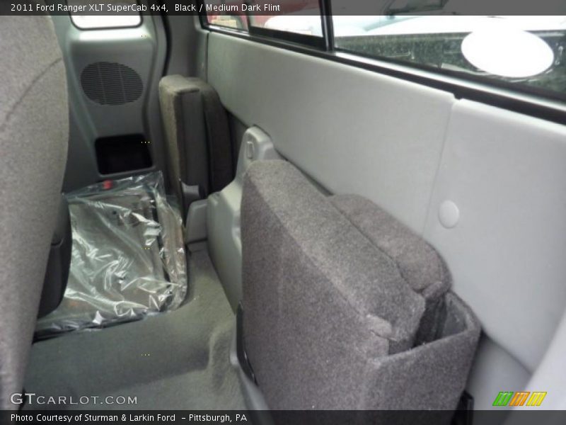 Black / Medium Dark Flint 2011 Ford Ranger XLT SuperCab 4x4