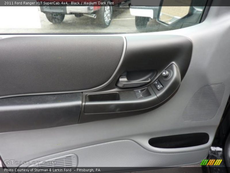 Black / Medium Dark Flint 2011 Ford Ranger XLT SuperCab 4x4