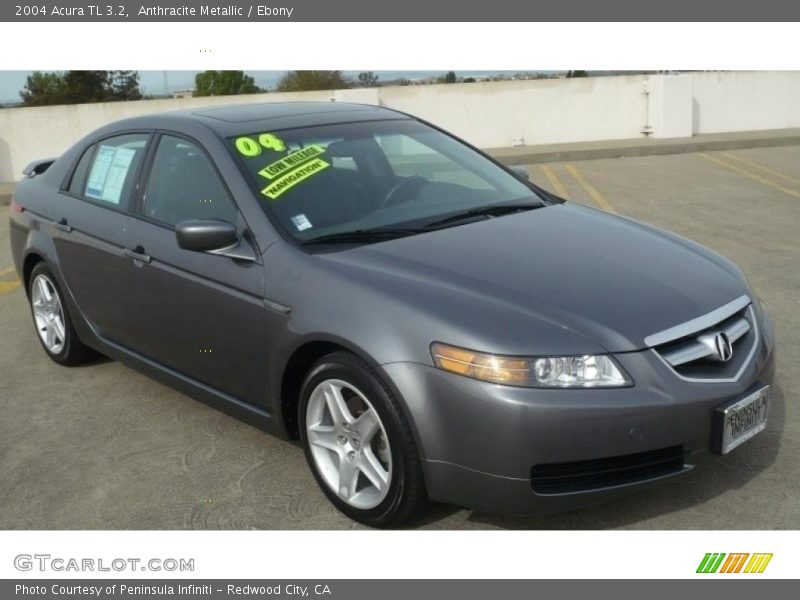 Anthracite Metallic / Ebony 2004 Acura TL 3.2