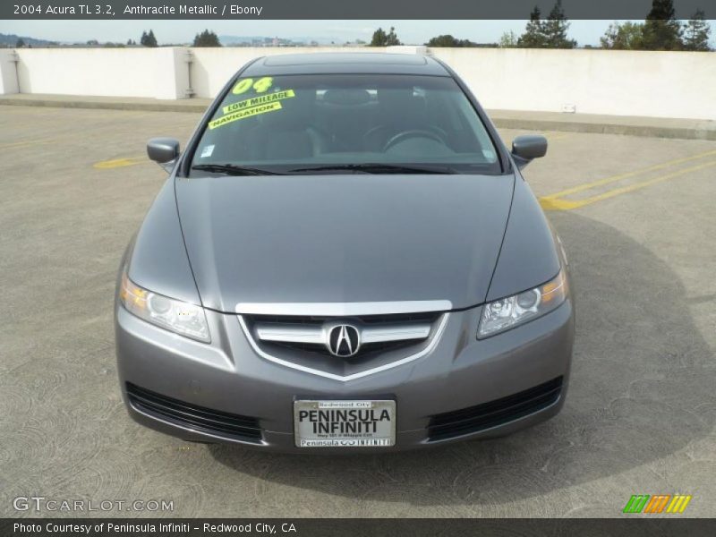 Anthracite Metallic / Ebony 2004 Acura TL 3.2