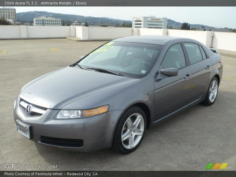 Anthracite Metallic / Ebony 2004 Acura TL 3.2