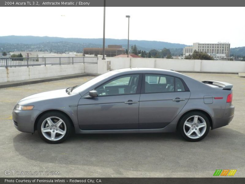 Anthracite Metallic / Ebony 2004 Acura TL 3.2