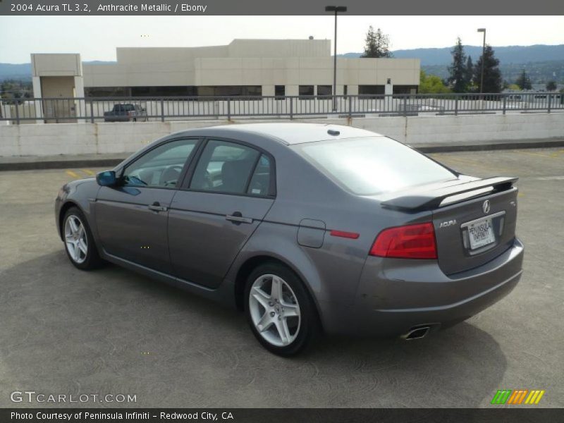 Anthracite Metallic / Ebony 2004 Acura TL 3.2