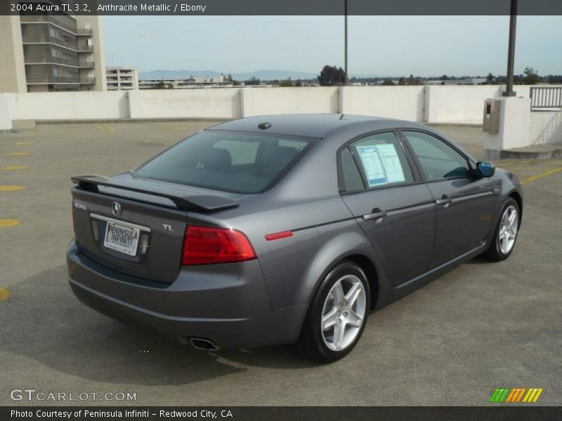 Anthracite Metallic / Ebony 2004 Acura TL 3.2