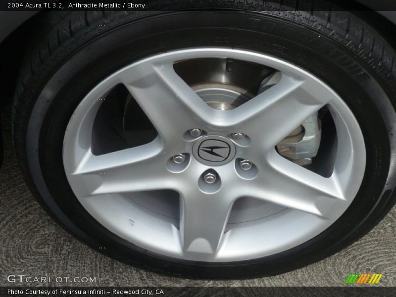 Anthracite Metallic / Ebony 2004 Acura TL 3.2
