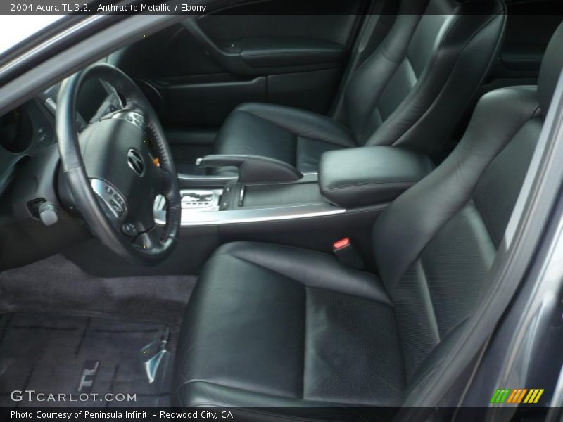Anthracite Metallic / Ebony 2004 Acura TL 3.2