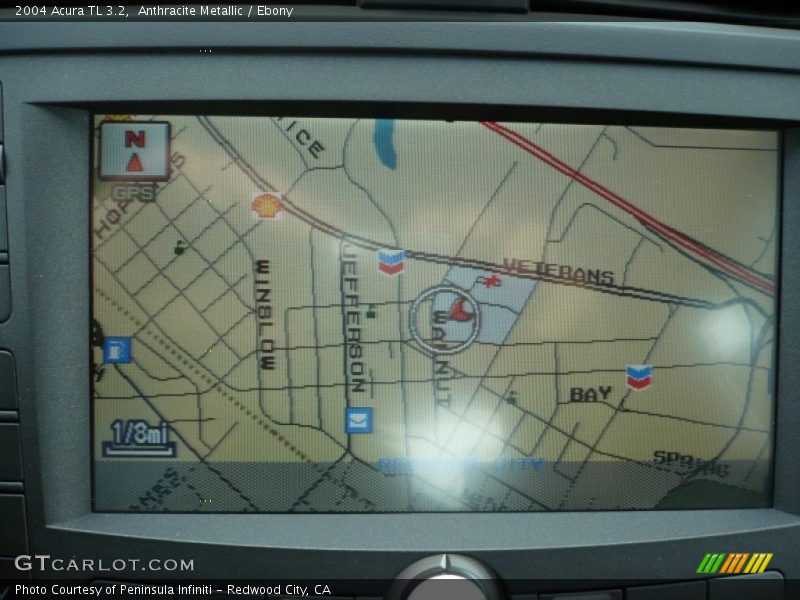 Anthracite Metallic / Ebony 2004 Acura TL 3.2