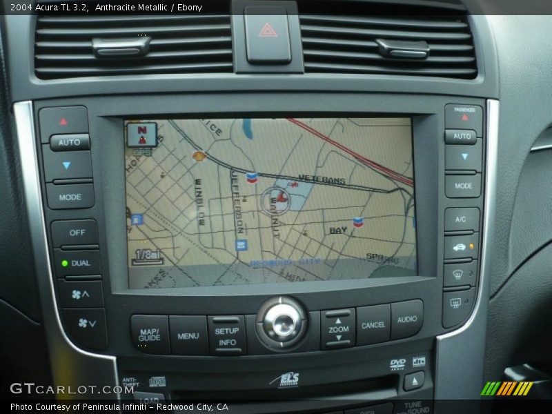 Anthracite Metallic / Ebony 2004 Acura TL 3.2