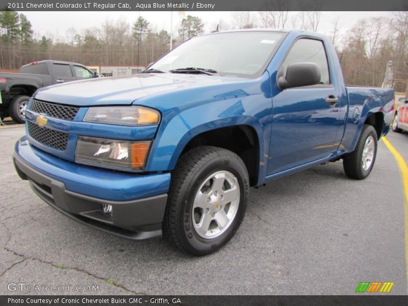  2011 Colorado LT Regular Cab Aqua Blue Metallic
