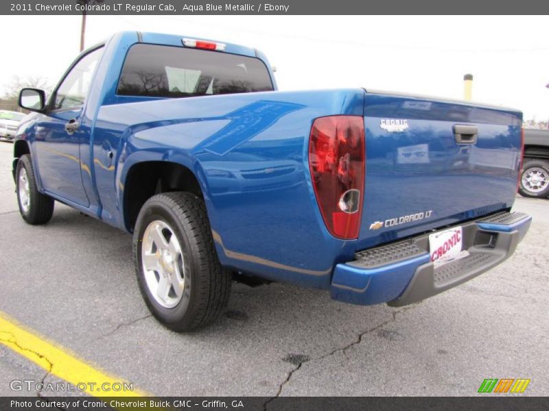  2011 Colorado LT Regular Cab Aqua Blue Metallic