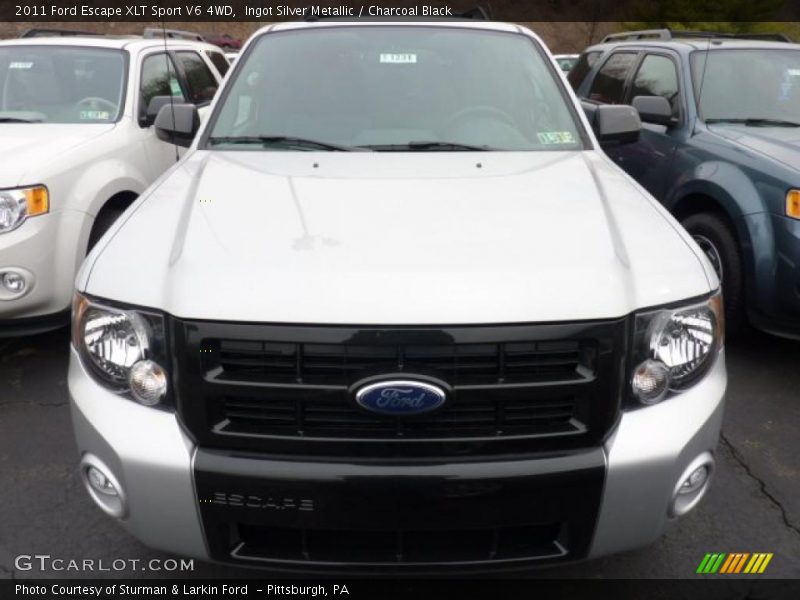 Ingot Silver Metallic / Charcoal Black 2011 Ford Escape XLT Sport V6 4WD