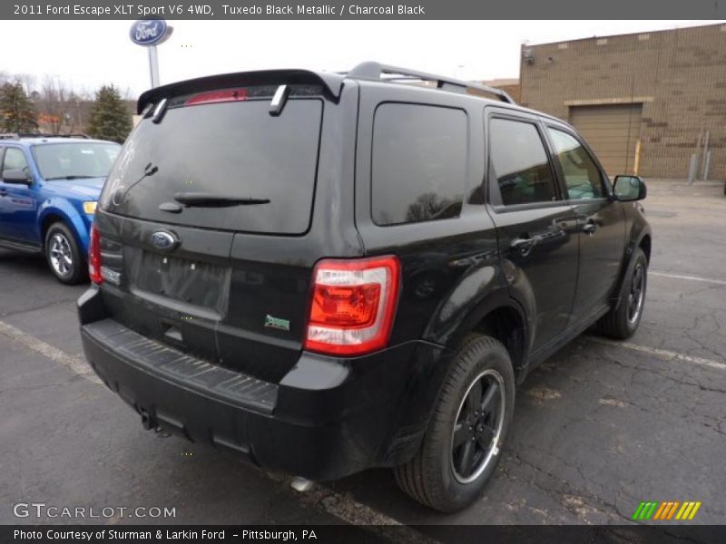 Tuxedo Black Metallic / Charcoal Black 2011 Ford Escape XLT Sport V6 4WD