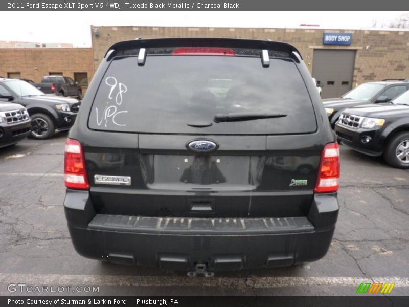 Tuxedo Black Metallic / Charcoal Black 2011 Ford Escape XLT Sport V6 4WD