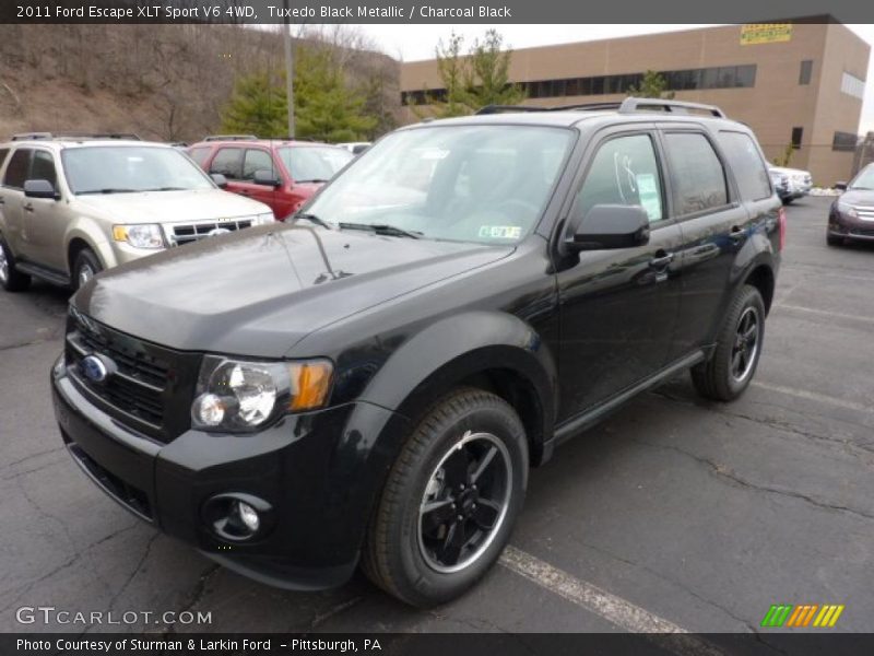 Tuxedo Black Metallic / Charcoal Black 2011 Ford Escape XLT Sport V6 4WD