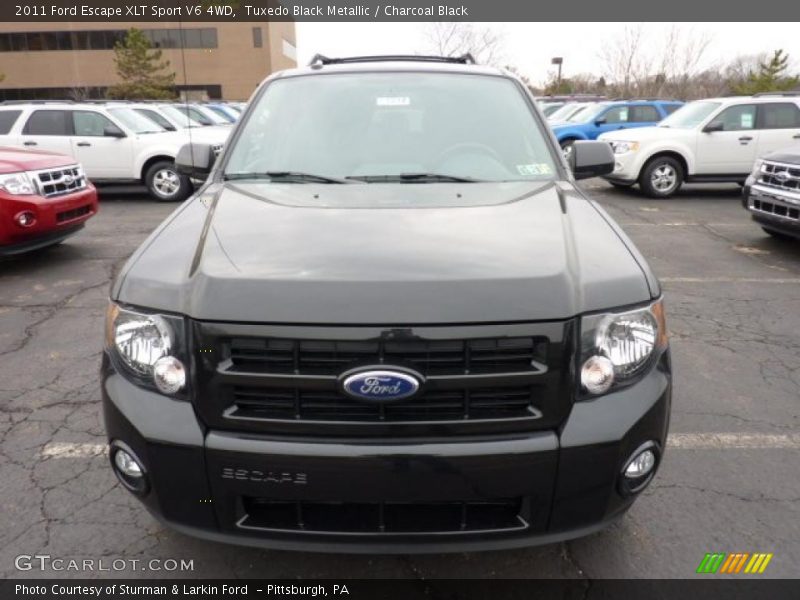 Tuxedo Black Metallic / Charcoal Black 2011 Ford Escape XLT Sport V6 4WD