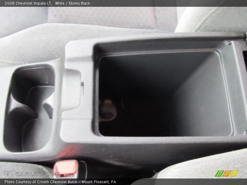 White / Ebony Black 2008 Chevrolet Impala LT