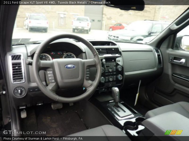 Tuxedo Black Metallic / Charcoal Black 2011 Ford Escape XLT Sport V6 4WD