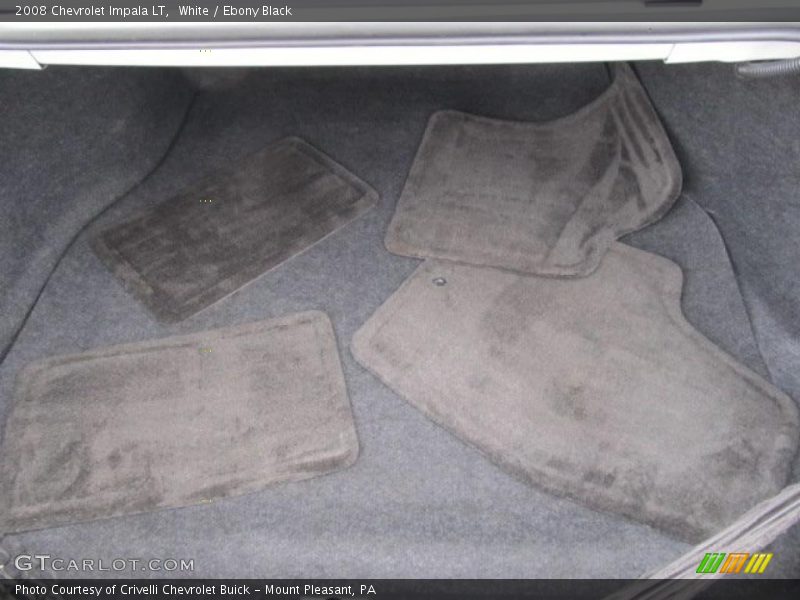 White / Ebony Black 2008 Chevrolet Impala LT