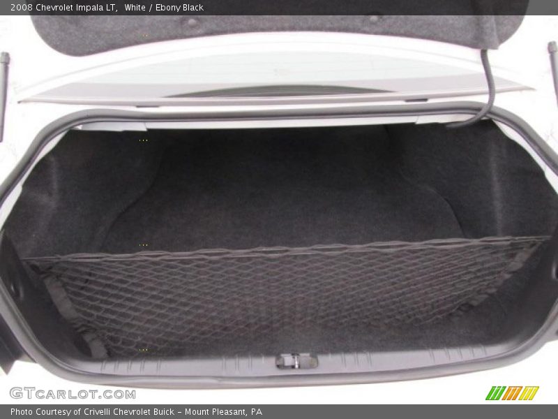 White / Ebony Black 2008 Chevrolet Impala LT