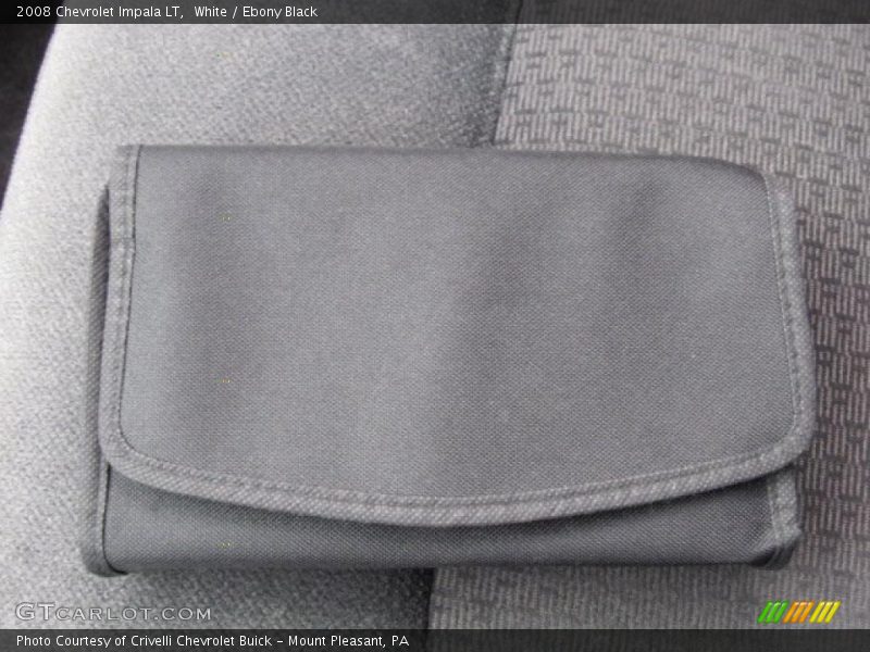 White / Ebony Black 2008 Chevrolet Impala LT