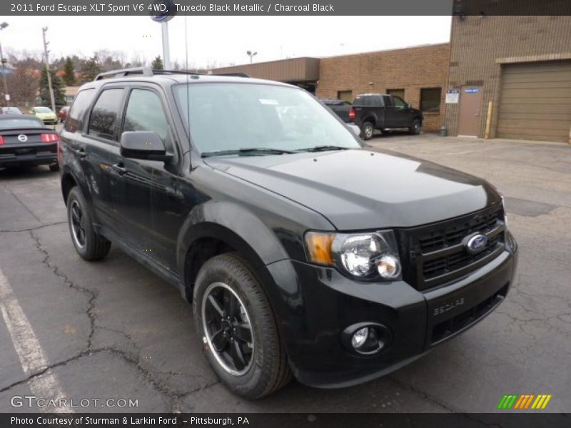 Tuxedo Black Metallic / Charcoal Black 2011 Ford Escape XLT Sport V6 4WD