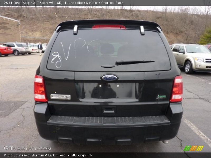 Tuxedo Black Metallic / Charcoal Black 2011 Ford Escape XLT Sport V6 4WD