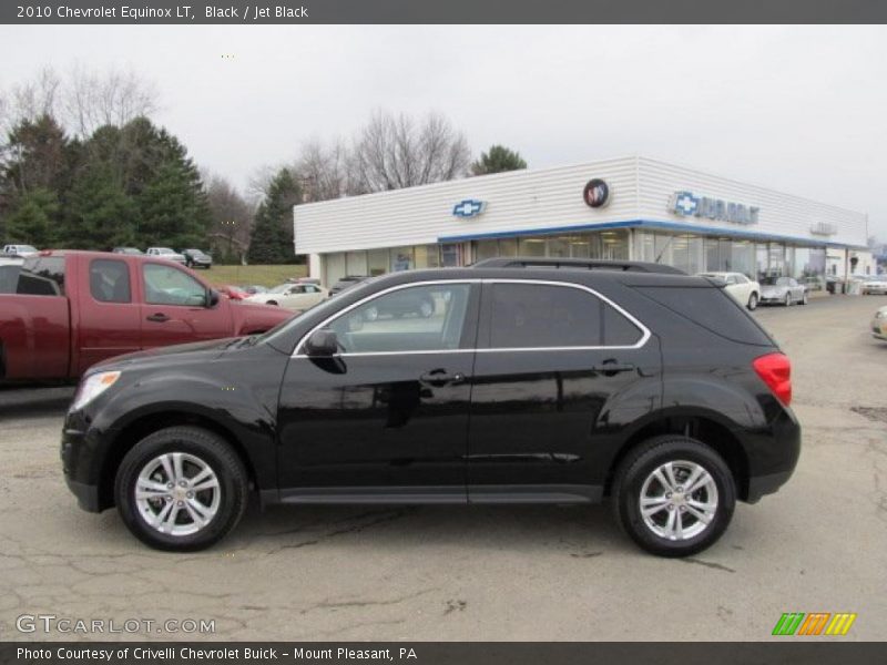 Black / Jet Black 2010 Chevrolet Equinox LT