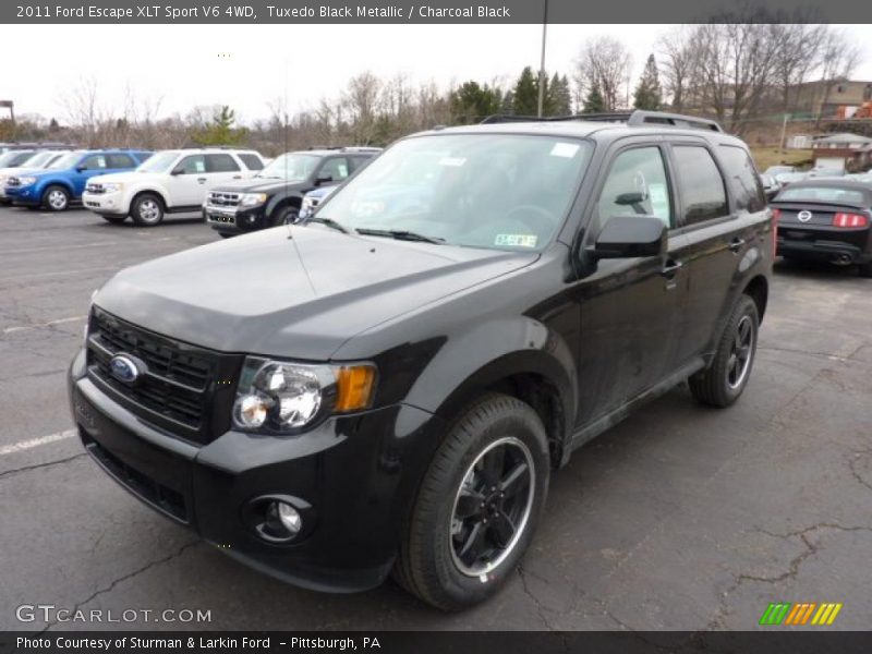 Tuxedo Black Metallic / Charcoal Black 2011 Ford Escape XLT Sport V6 4WD