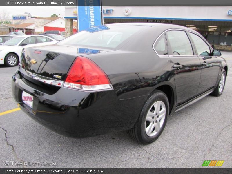 Black / Ebony 2010 Chevrolet Impala LS