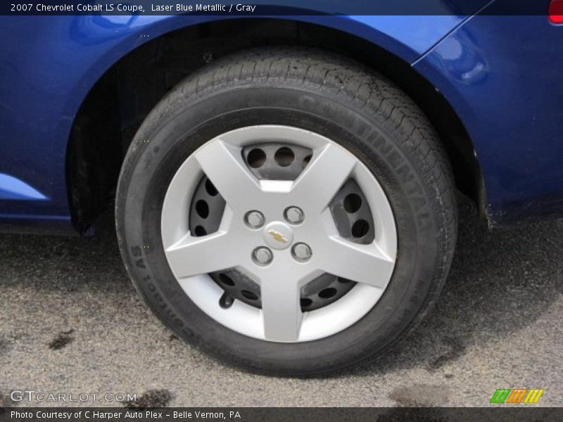 Laser Blue Metallic / Gray 2007 Chevrolet Cobalt LS Coupe