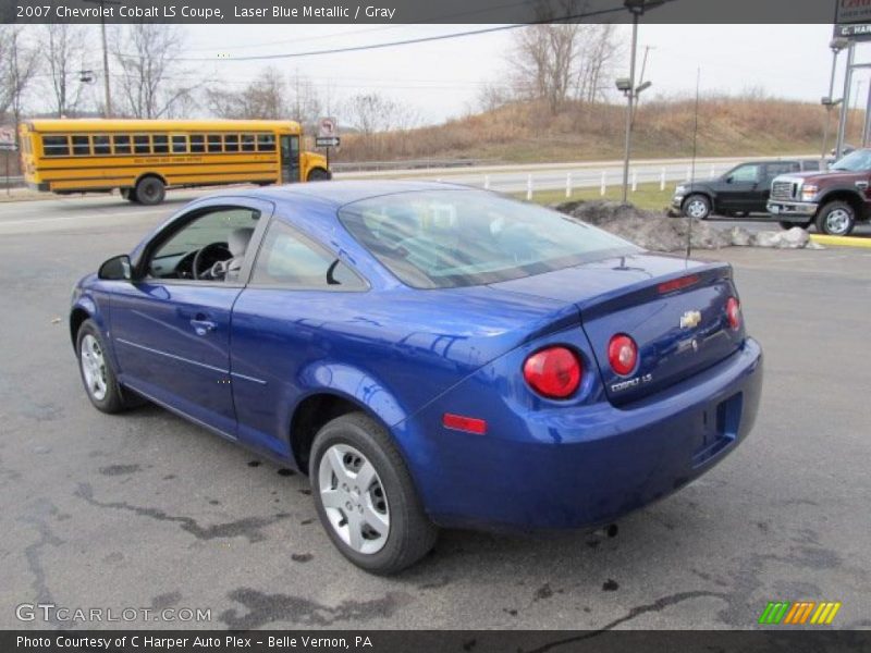 Laser Blue Metallic / Gray 2007 Chevrolet Cobalt LS Coupe