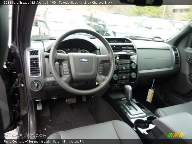 Tuxedo Black Metallic / Charcoal Black 2011 Ford Escape XLT Sport V6 4WD