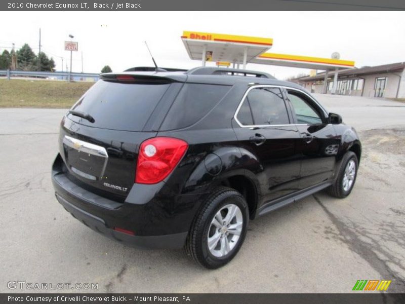 Black / Jet Black 2010 Chevrolet Equinox LT